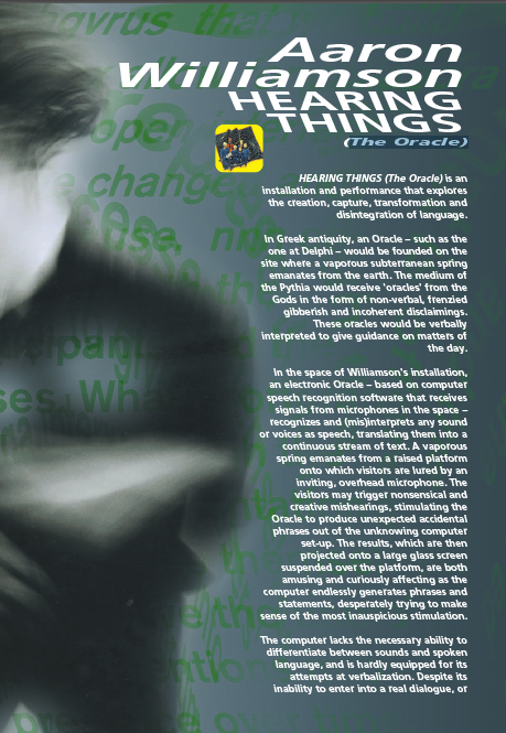 Hearing Things - V2_ Lab for the Unstable Media