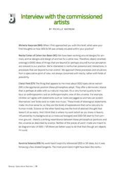 Interview with artists - V2_ Lab for the Unstable Media